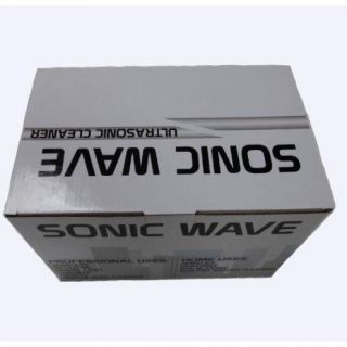  Sonic Wave Ultrasonic Cleaner +3x Blitz Jewelry & Gem Cleaner + Cloth