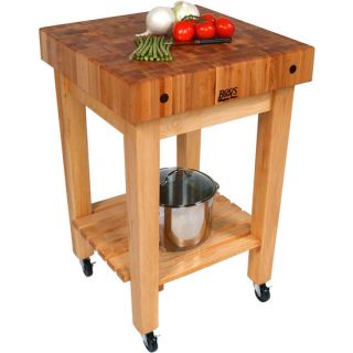 Butcher Block Carts by John Boos JB GB Multiple Options Available Free 