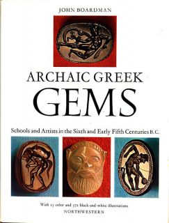 0797  archaic Greek Gems John Boardman 0810100290