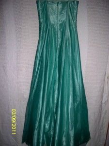 Blondie Nites by Linda Bernell Nice Dress Size 3 Green