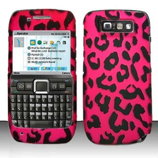 Pink Leopard Hard Case Cover for Straight Talk Nokia E71