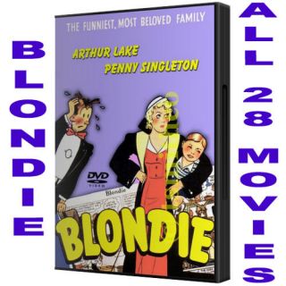 free blondie and dagwood complete 28 movie dvd set new