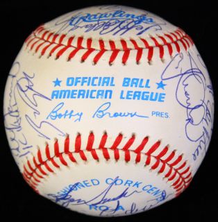 1990 Baltimore Orioles Team Signed OAL Baseball Autographed