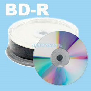   Blu Ray BD R DL Double Layer Blank Media Shiny Silver Discs