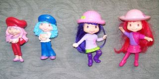 Strawberry Shortcake, Blueberry Pie, Small Purple Doll, Figurine Play 