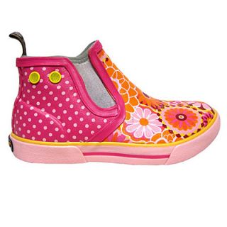  Bogs Girls' Hawthorne Rubber Boots Pink