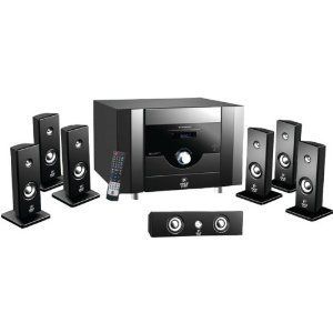   Channel Bluetooth Audio Home Theater Speaker Receiver Stereo System