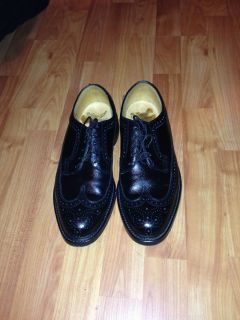 Florsheim Royal Imperial Wingtip Oxford Mens Size 8 5 E with Box Black 