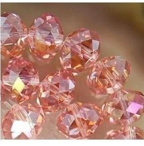  70pcs Pink Swarovski Crystal Loose Bead 10mm