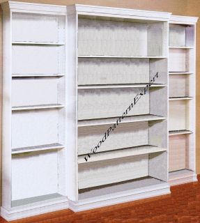 Bookcase Paper Patterns Build Any Size Custom Bookshelf Library Easy 