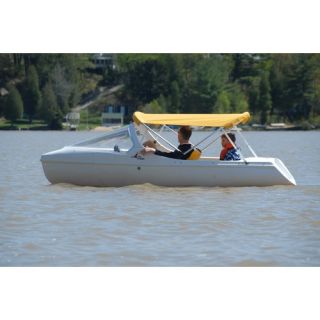   Escapade Pedal Boat with Low Windshield Turquoise ESC200TUR