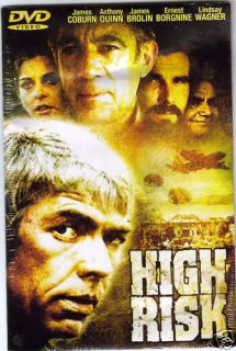 High Risk Ernest Borgnine and James Coburn DVD Movie 787364446896 