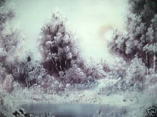 Bob Ross Painting Packet Landscape Winter Sun