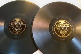 8th Army Exchange 78 RPM Set Eagle Label Occupied Japan