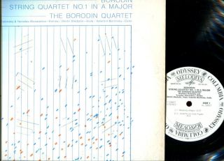 Borodin LP Odyssey Melodiya DJ Promo String Quartet in A Major USSR 