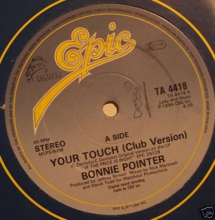 Bonnie Pointer Your Touch 12 Single