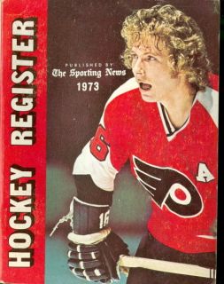   Official Hockey Register Bobby Clarke Philadelphia Flyers Cover
