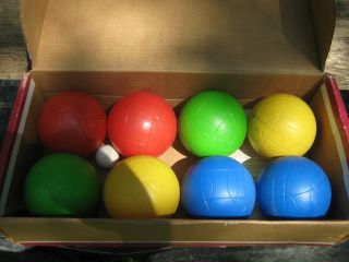 Bocce Lawn Bowling Set Made in Italy