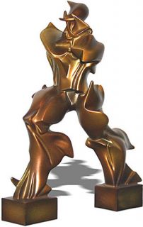 this statue futuristic man by umberto boccioni embraces the italian 