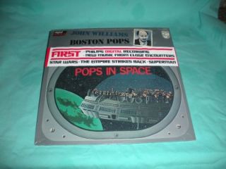 Pops in Space John Williams Boston Pops Orchestra SEALED Phillips 9500 