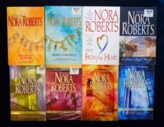 Nora Roberts Lot of 17 Complete Novels in 8 Books Big Softcovers Nice 