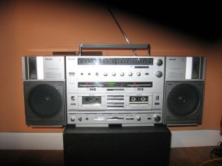 PHILIPS D8734 GHETTOBLASTER  THE HOLY GRAIL OF BOOMBOXES