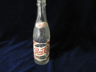  Vintage Pepsi Cola Bottle Armstrong