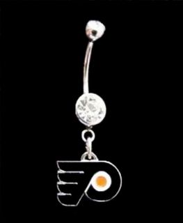  Flyers Hockey Navel Belly Button Ring Body Jewelry Piercing 2CL