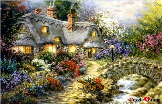 Jigsaw Puzzles 1000 Pieces Warm country road / Nicky Boehme