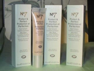   Boots No 7 Protect Perfect Eye Cream Full Size Protection No7