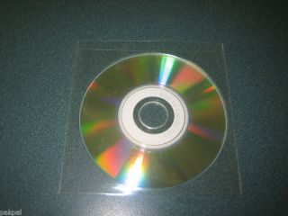 1000 New 3 Mini CD CD R Bopp Sleeve Clear JS28BOPP