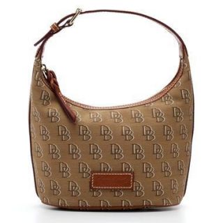 Dooney Bourke D B Bucket Bag Handbag SV29Q $155 Brown New