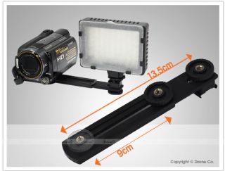 Straight Flash Bracket for Camcorder Video Camera E162