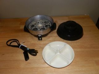   Sunbeam Electric Egg Poacher Cooker Soft/Hard Boiled 23 1A Complete