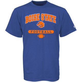 Russell Boise State Broncos Royal Blue Football T Shirt