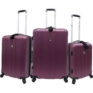 Travelers Choice Cambridge 3 Piece Hardshell Spinner 3 Colors