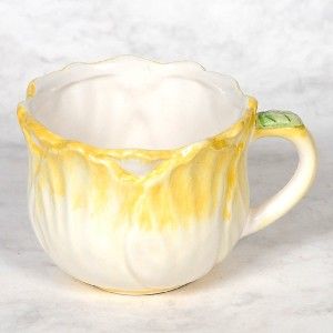 BOMBAY CO. TRIO   CUP, SAUCER & PLATE   YELLOW FLORAL