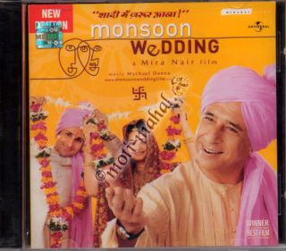 Monsoon Wedding Naseeruddin Shah Bollywood Music CD