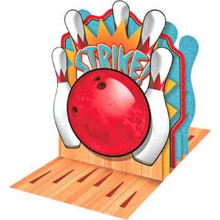 Its A Strike Bowling Theme Table Centerpiece Party Supplies 