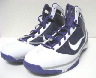 New Mens Nike Zoom Flywire Purple Basketball Shoes 17