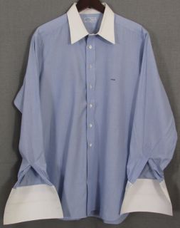 Bowring Arundel Co Jermyn Street London Bespoke Cotton Dress Shirt 17 