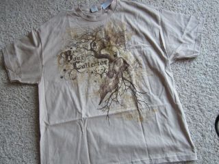 NWT New Michael Waddell BONE COLLECTOR T Shirt Shirt Sand Skull & Tree 