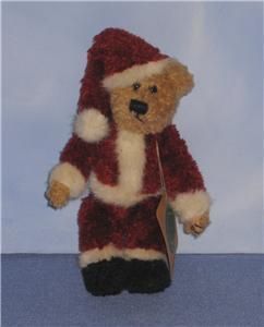 Collectible Boyds Bear Santa Claus Cute