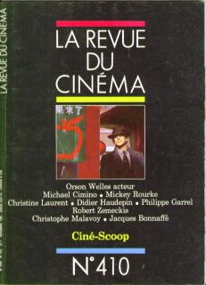 La Revue Du Cinema 410 Orson Welles Mickey Rourke 11 1985