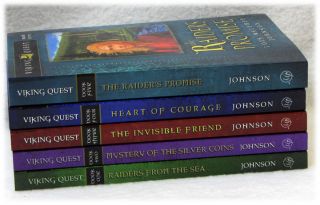 New The Viking Quest Series Set of 5 Book by Lois Walfrid Johnson Lot 