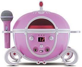 Disney Princess Sing Along Boombox Radio Karaoke CD Player Party