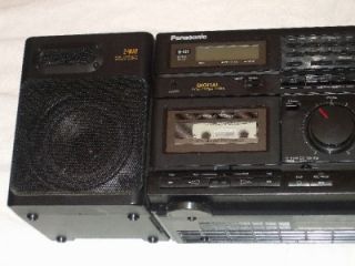 Vintage Panasonic RX DS620 Boombox Stereo Speakers CD Tape Am FM Radio 
