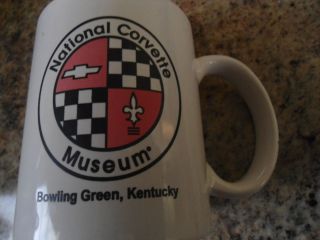Coffee Cup Mug National Corvette Museum Bowling Green Kentucky