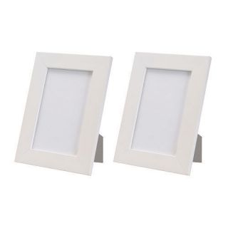 IKEA Nyttja Set of 2 White Picture Frames for 5x7 Photos