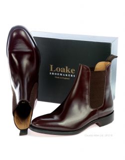 Loake Mens 290 Formal Chelsea Boots Brown